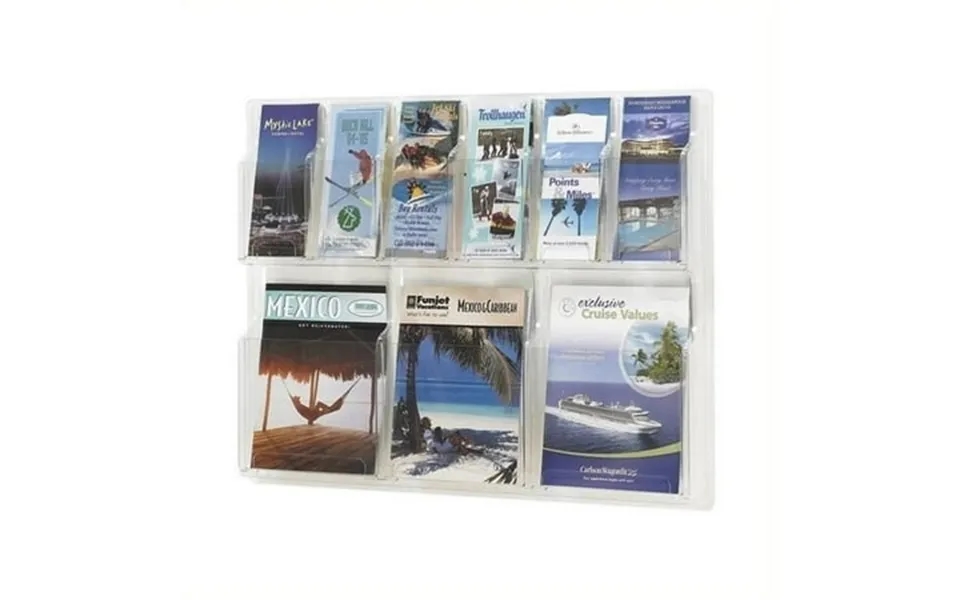 Scranton & Co 3 Magazine And 6 Pamphlet Display