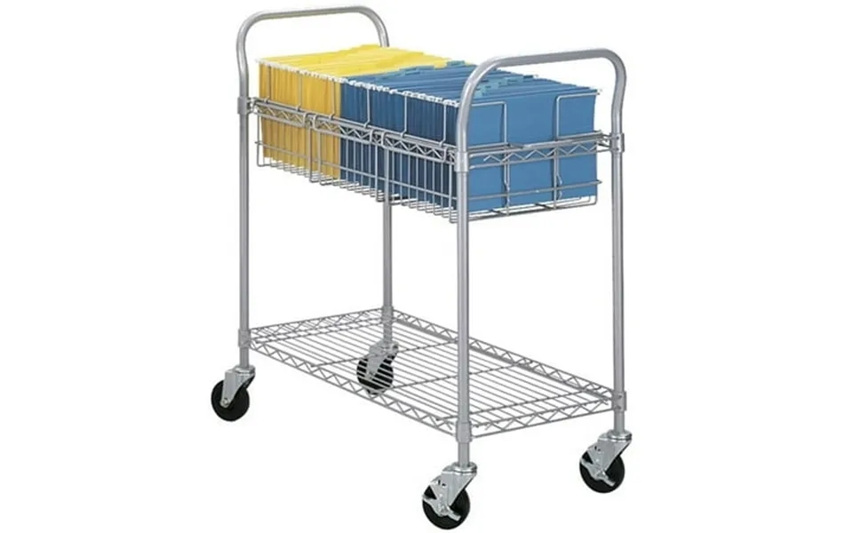 Scranton & Co 36 W Wire File Cart