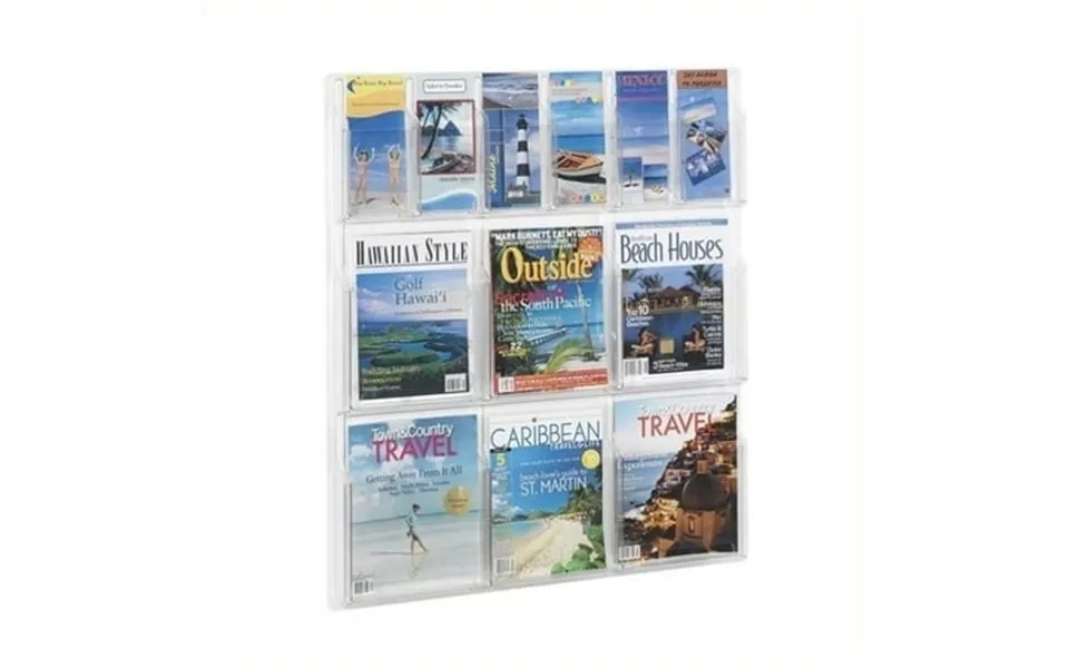 Scranton & Co 6 Magazine And 6 Pamphlet Display