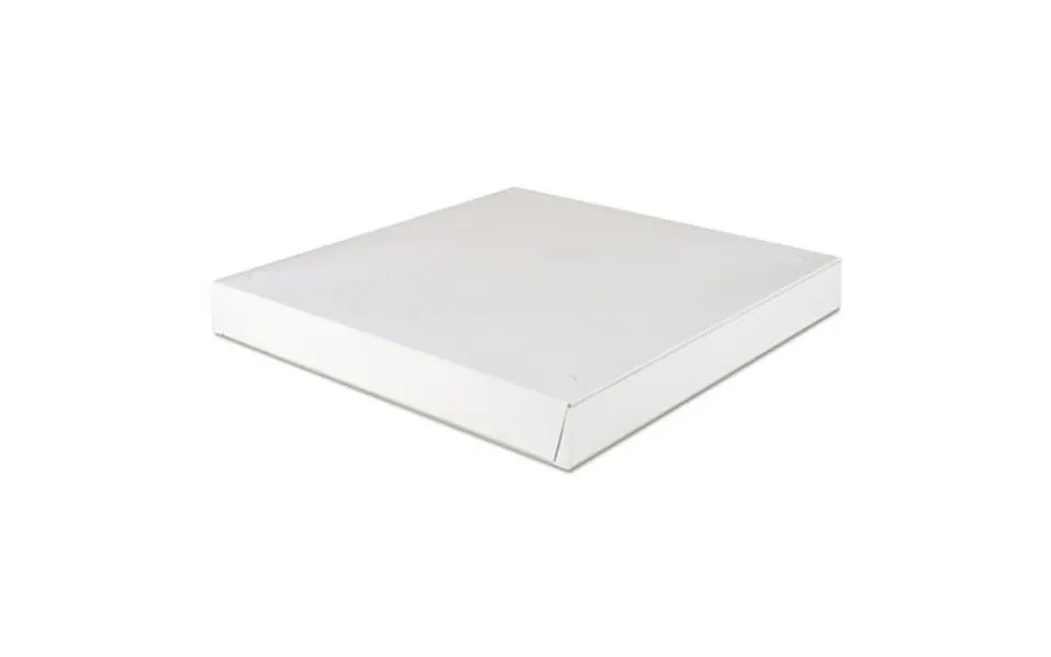Sct Lock-corner Pizza Boxes 16 X 16 X 1.88 White Paper 100 Carton
