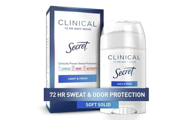 Secret Clinical Soft Solid Antiperspirant Deodorant For Women Light & Fresh 1 product image