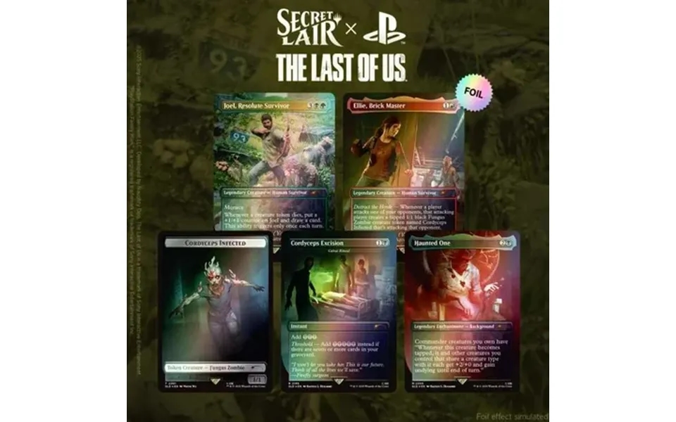 Secret Lair X The Last Of Us Part I Foil Edition