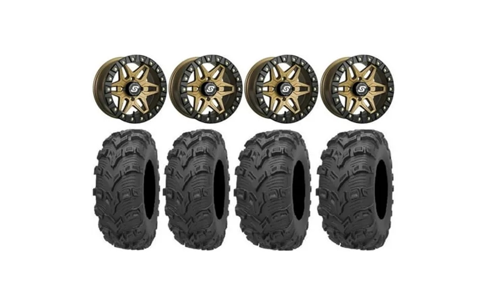 Sedona Split 6 Bdlk 14 Br Wheels 26 Bear Claw Evo Tires Polaris Rzr Xp 1000 Pro Xp Ranger Xp 900 1000