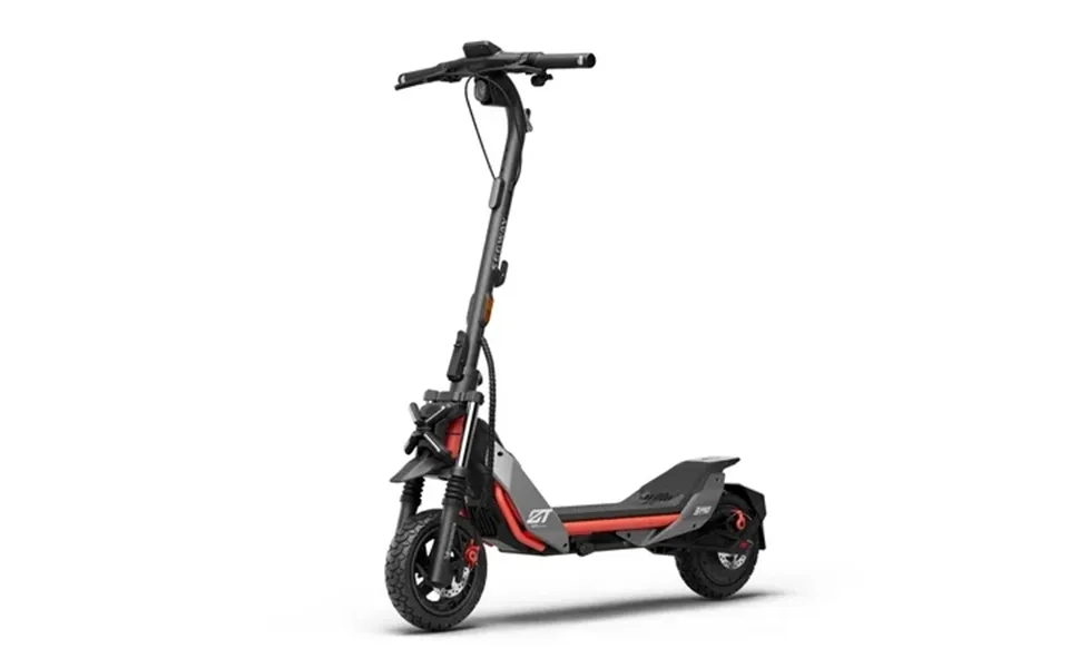 Segway Zt3 Pro Electric Scooter 24.9 Mph Max Speed 43.5 Miles Max Range Teens And Adults Gray And Red