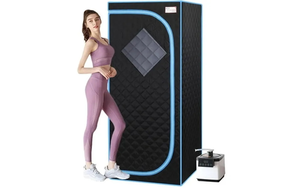 Seizeen 66.5inch Portable Sauna Tent Multifunctional Full Size Sauna For Home Spa With Steam Generator Remote Control Ti