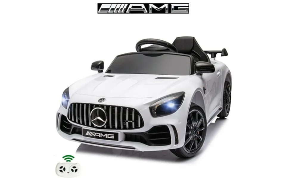 Seizeen Ride On Sport Cars For Boys & Girls 12v Benz-gtr Kids Ride On Toy With Remote Control White