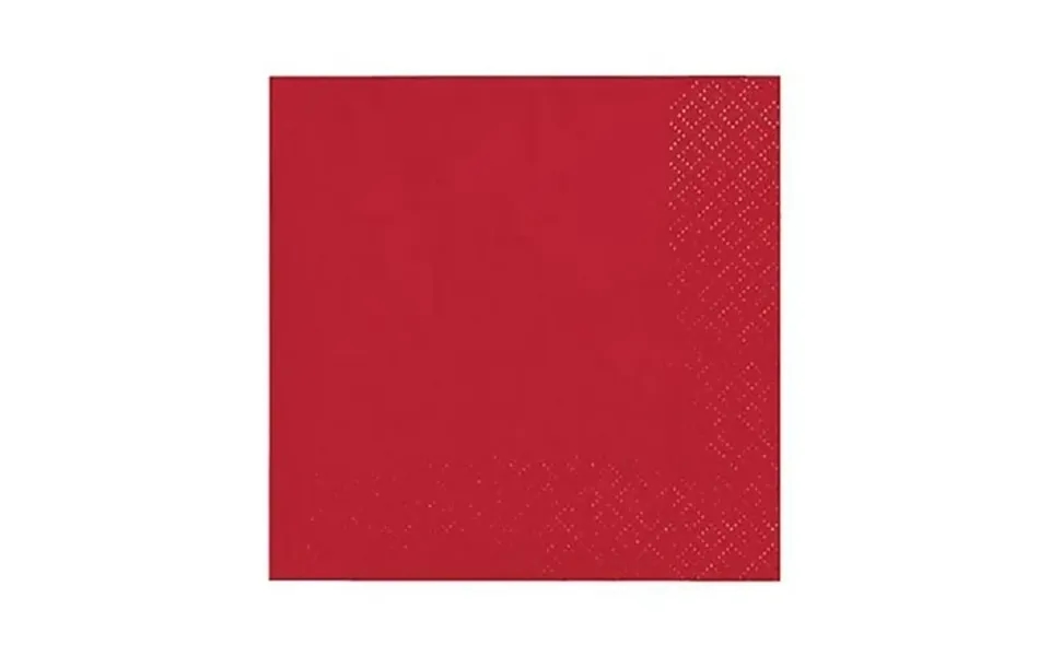 Sensations Red Beverage Napkins