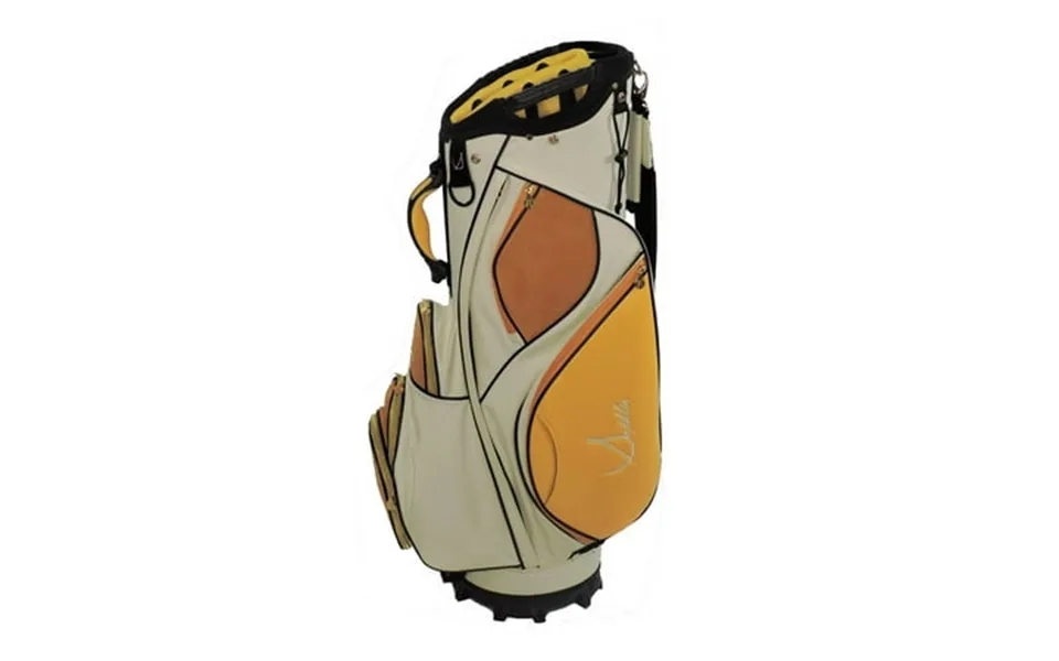 Sephlin - Sephlin Women Golf Cart Bag 34 Stand Tall Cream-gold-yellow