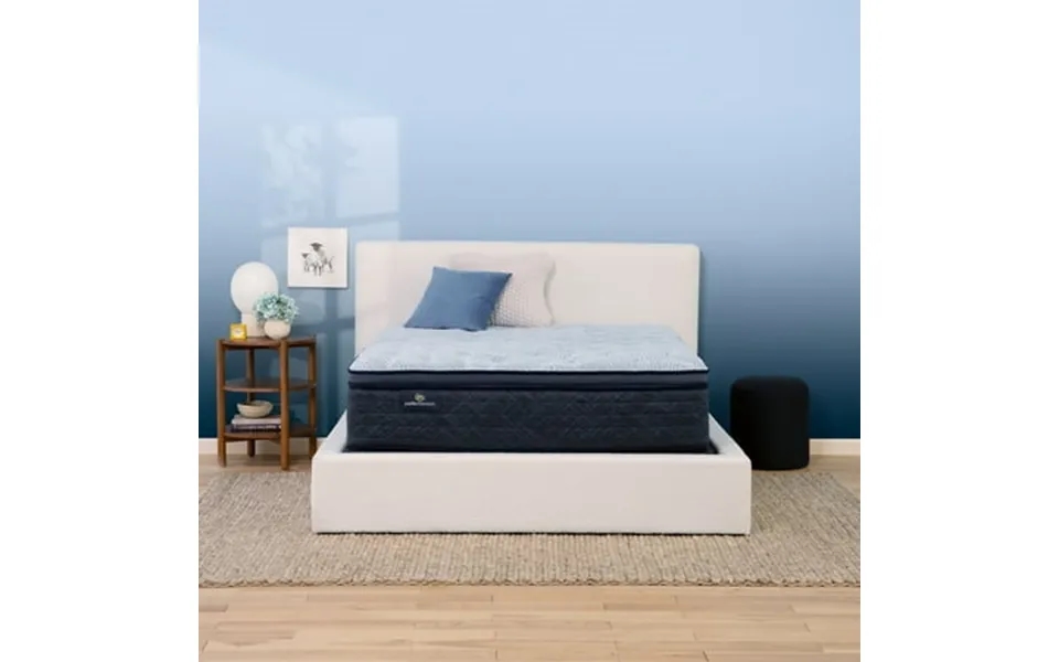 Serta Perfect Sleeper Nurture Night 14.5 Plush Pillow Top Mattress Set -twin Xl