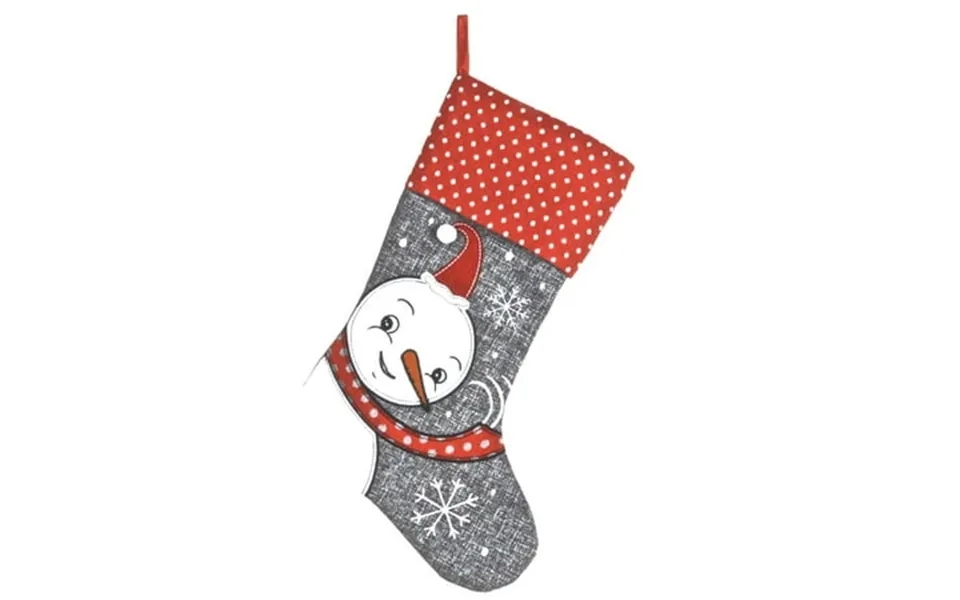 Set Of 12 Snowman Stocking