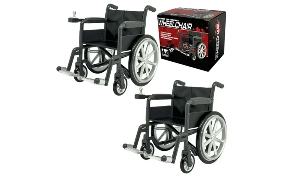 Set Of 2 Plastic Toy Wheelchairs For Wwe & Aew Wrestling Action Figures