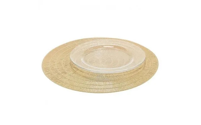 Set Of 4 Round Gold Placemat Placemat product image