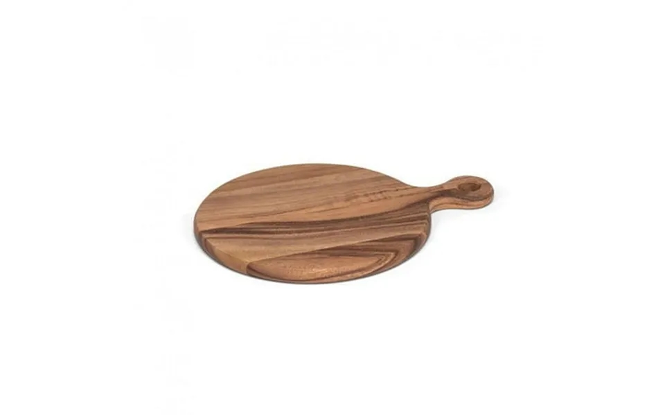 Set Of 4 Round Paddle Shape With Loop Handle Cutting Board
