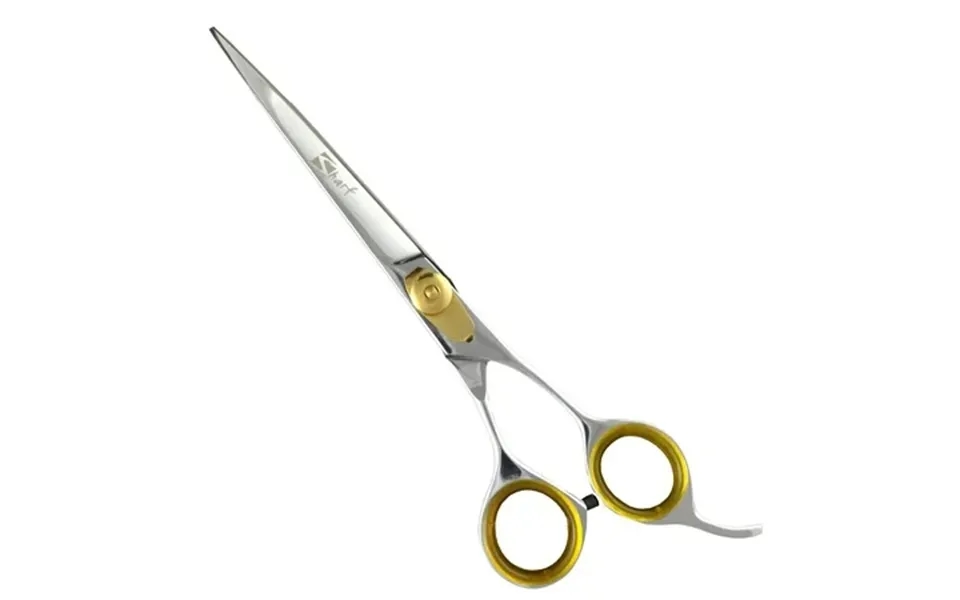 Sharf Shears Professional Pet Grooming 6.5-inch Straight Dog Or Cat Scissors Sharp 440c Japanese Steel Gold Touch Series