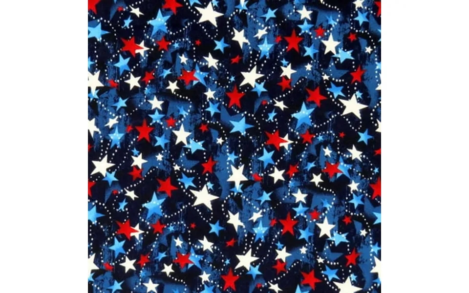 Sheetworld Fitted Cradle Sheet 18 X 36 100% Cotton Percale - Patriotic Stars Made In Usa