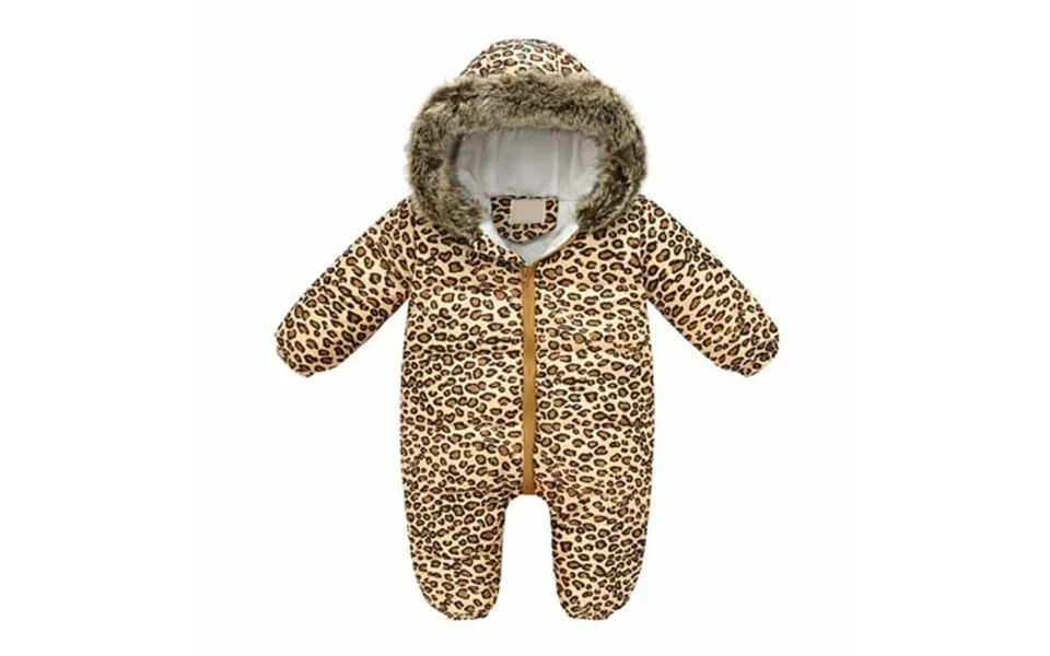 Shengxiny Winter Baby Girls Clothes Long Sleeve Print Plush Hooded Rompers With Zipper Romper Baby Boy Jumpsuit Children
