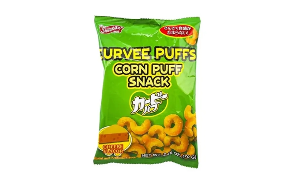 Shirakiku Brand Curvee Cheese Puff