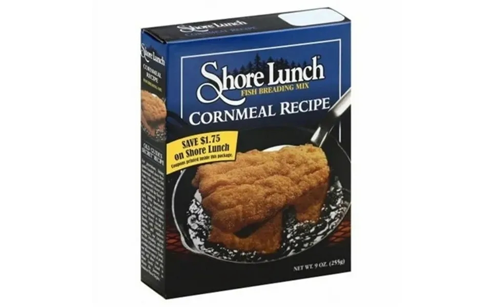 Shore Lunch Fish Breading Mix Cornmeal Recipe 9 Oz Pantry Fish Fry Coating For Quick Dinners