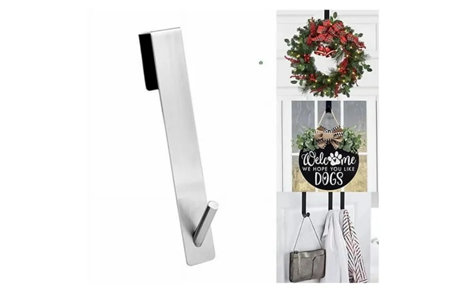 Shower Door Hooks 6.5 Inch Extended Over Door Hooks For Bathroom Frameless Glass Shower Door Stainless Steel Towel Hooks