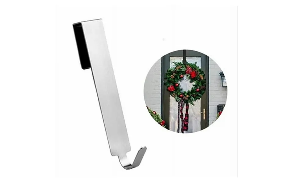 Shower Door Hooks Stainless Steel Towel Hook For Bathroom Frameless Glass Shower Door- 7 Hook Silver