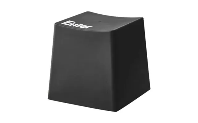 Siabiced Bathroom Stool Footstool Stable 40cm Height Comfortable Portable Multifunctional Black product image