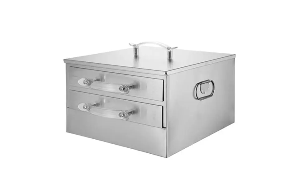 Siabiced Rice Roll Steamer 2 Tiers 201 Stainless Steel Steam 2x Tray