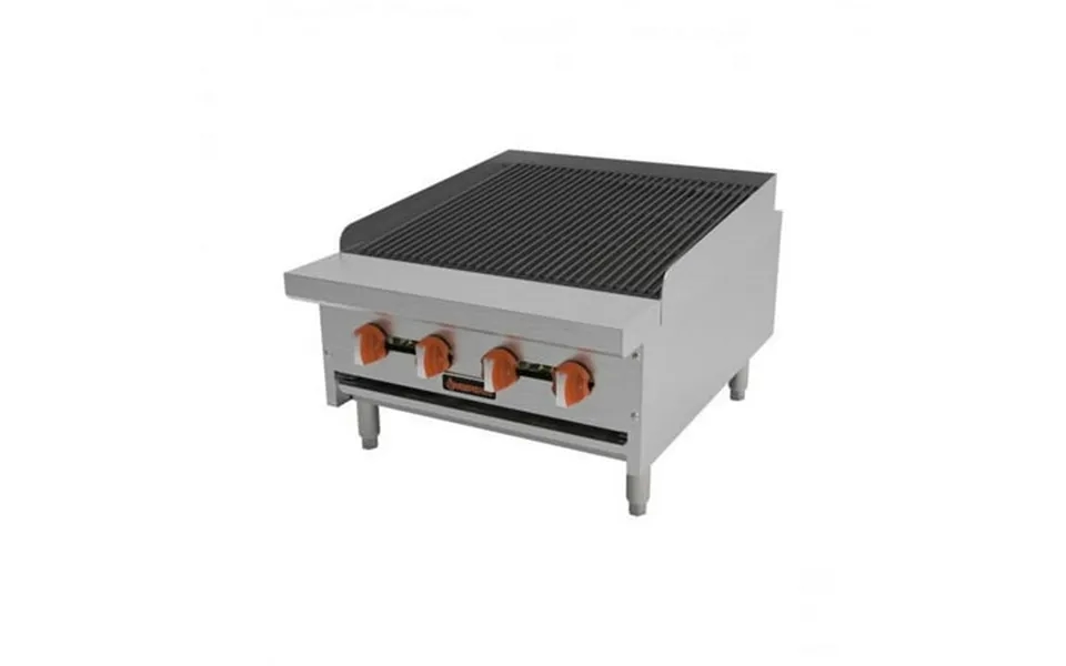 Sierra Srrb-24 24 Countertop Gas Charbroiler With Manual Controls