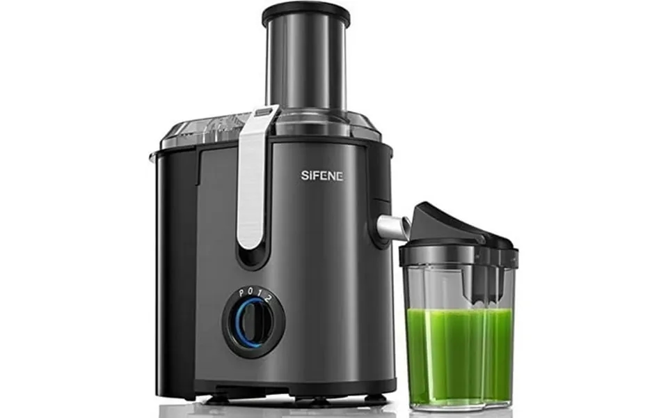 Sifene 800w Centrifugal Juicer Machine 3-speed Setting 2.7 Inch Wide Chute Easy Clean Stainless Steel Gray New