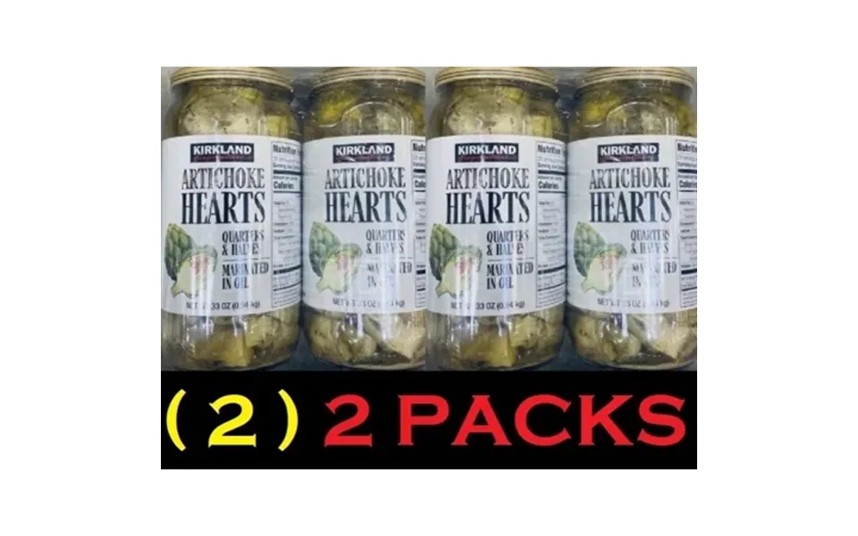 Signature Artichoke Hearts Marinated In Oil 33 Oz Jars 2 2 Packs