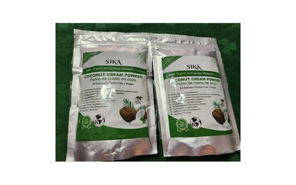 Sika Coconut Cream Milk Powder Vegan 100% Malaysia Natural 1 Lb Bulk Packing