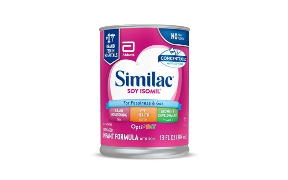 Similac Soy Isomil Concentrated Liquid Baby Formula 13-fl-oz Can