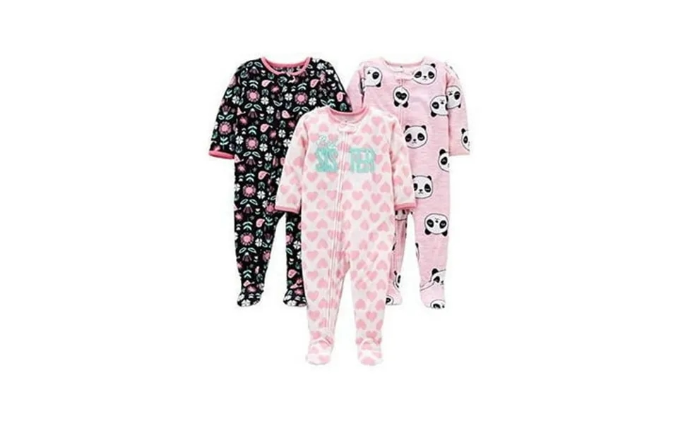 Simple Joys By Carter S Girls Sister Panda Floral Size Little Kid 12