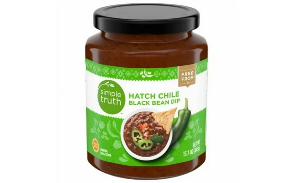 Simple Truth Hatch Chile Black Bean Dip - 15.7 Oz