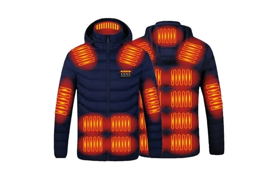 Simplmasygenix Winter Coats For Men Clearance Fashion Man Long Sleeve Tops T-shirt Charging Via Heated Coat Blouse