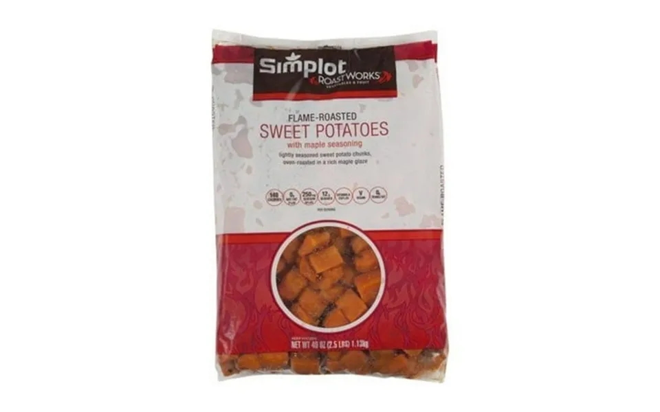 Simplot Roastworks Flame Roasted Sweet Potato With Maple Seasoning 2