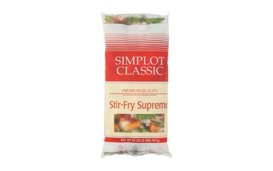 Simplot Stir Fry Supreme - 32 Oz. Package 12 Packages Per Case