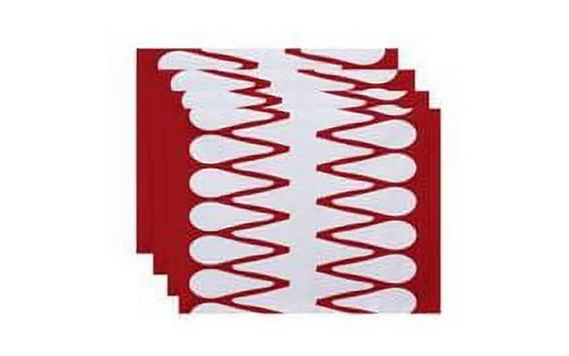 Simply Daisy 18 X 14 Zipped Geometric Print Placemat Set Of 4 product image