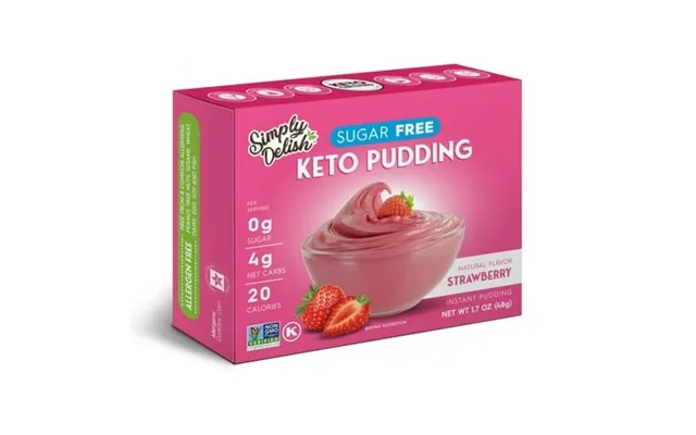 Simply Delish Instant Pudding Strawberry-1.7 Oz product image