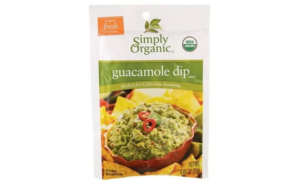 Simply Organic Guacamole Dip Mix .8 Oz