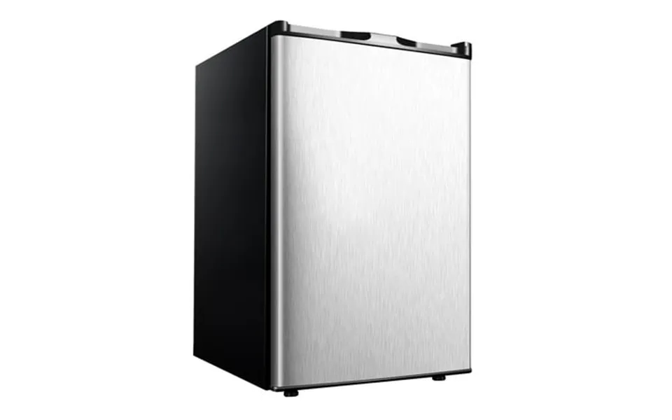 Simzlife 3.0 Cu.ft Upright Freezer Single Door Compact Design Reversible Stainless Steel Door Suitable For Home Dorm Apa