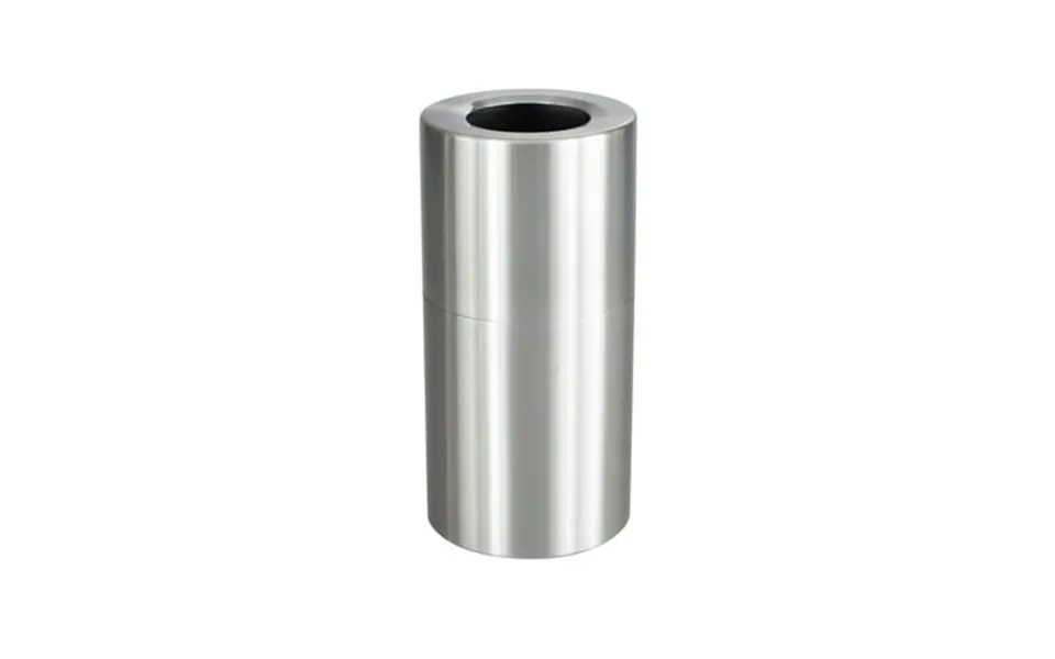 Single Recycling Receptacle 20 Gal Steel Brushed Aluminum Ships In 1-3 Business Days