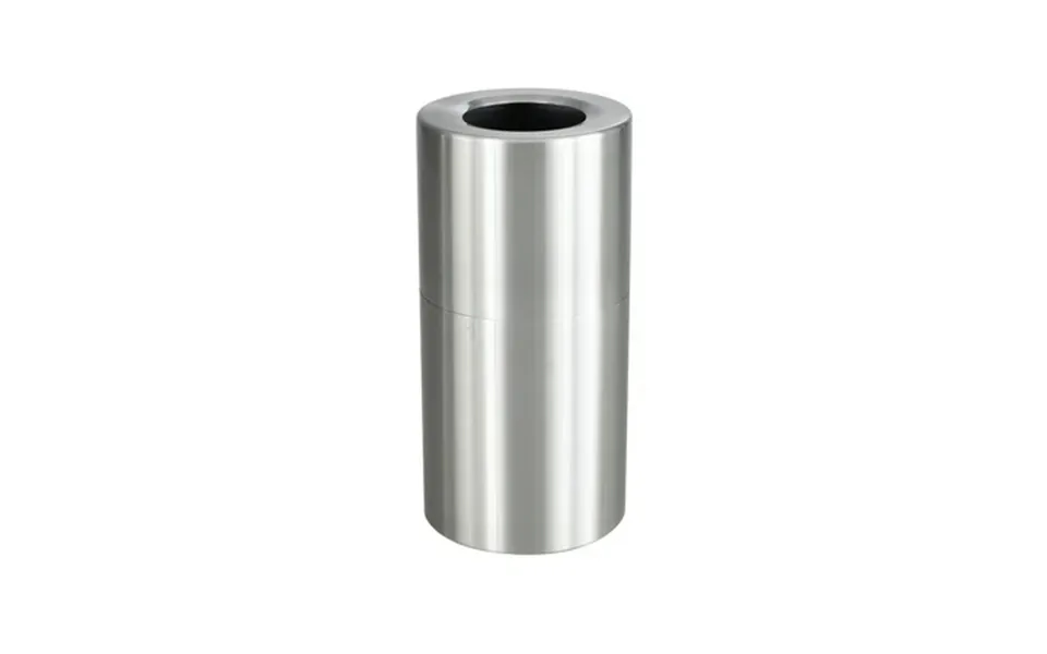Single Recycling Receptacle 20 Gal Steel Brushed Aluminum Ships In 1-3 Business Days