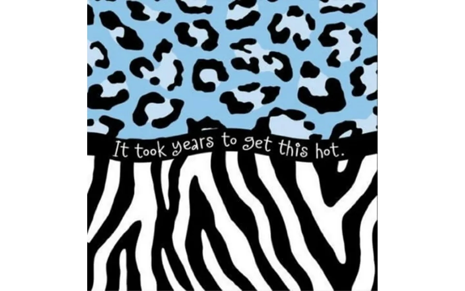 Sixty-licious Cheetah Zebra Animal Print 60th Birthday Party Beverage Napkins