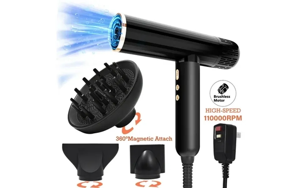 Skimi Ionic Hair Dryer High Speed 110000rpm Blow Dryer Hair Blow Dryer With Diffuser For Women