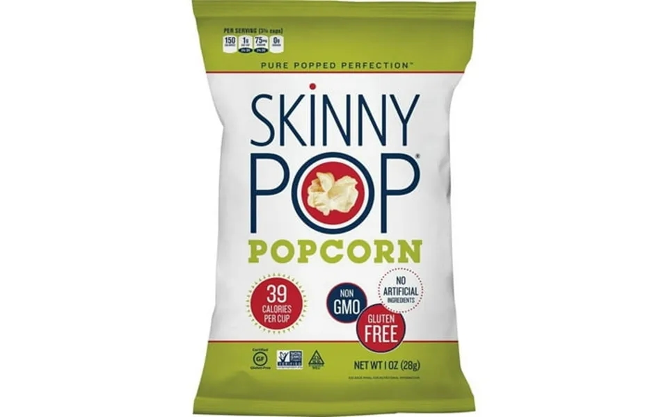 Skinnypop Skinny Pop Popcorn - Non-gmo Gluten-free Dairy-free Fat-free Preservative-free