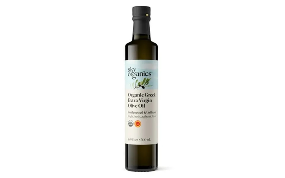 Sky Organics Organic Extra Virgin Olive Oil For Cooking 16 Fl Oz
