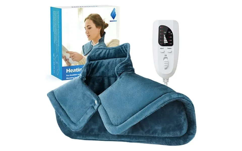 Skysonic Heating Pad For Neck And Shoulders Birthday Gifts For Women Mom Wife Men Him Dad Husband Weighted Electric Heat