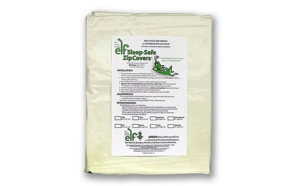 Sleep Safe Zipcover Vinyl Bed Bug Dust Mite And Allergen Proof Mattress Encasement Box Spring Protector Crib 6