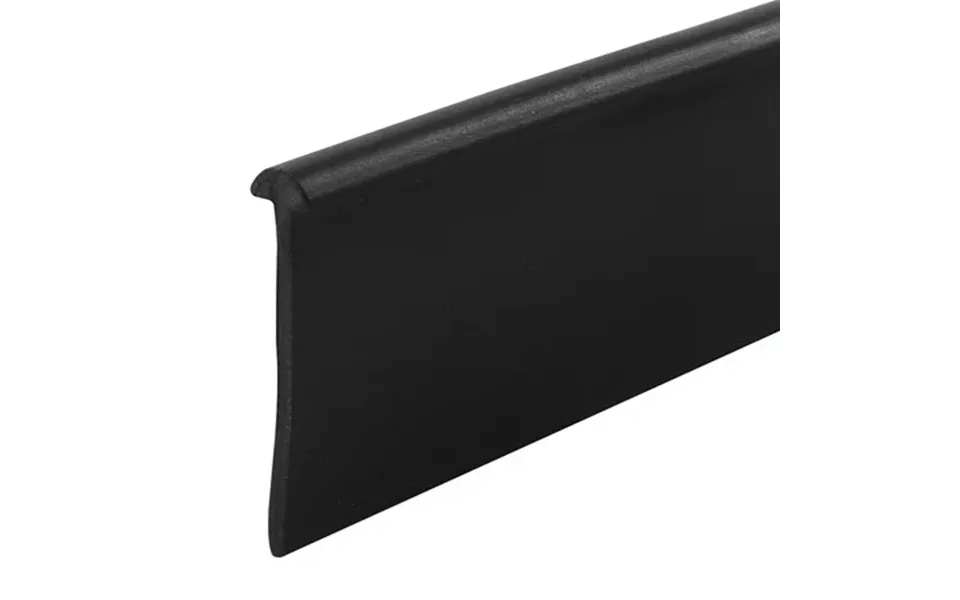 Slide-co 194356 36 In. Black Vinyl Half-round Shower Door Bottom Seal