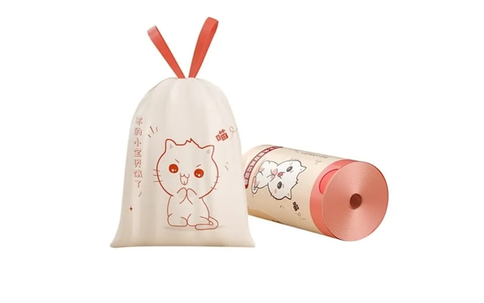 Small Trash Bags Drawstring Small Bathroom Garbage Bags 60 Counts Trash Can Liners For Bathroom Kitchen White Rabbit Pri